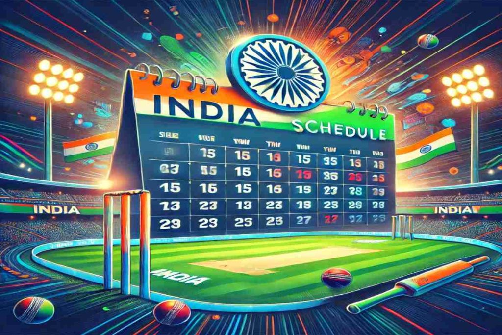 India Cricket Schedule