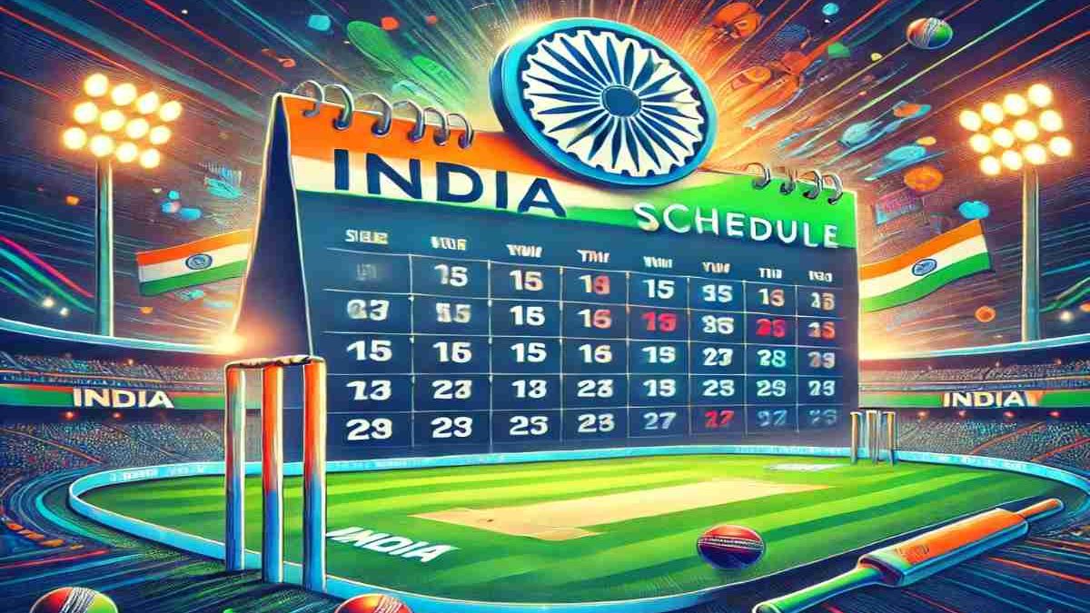 India Cricket Schedule